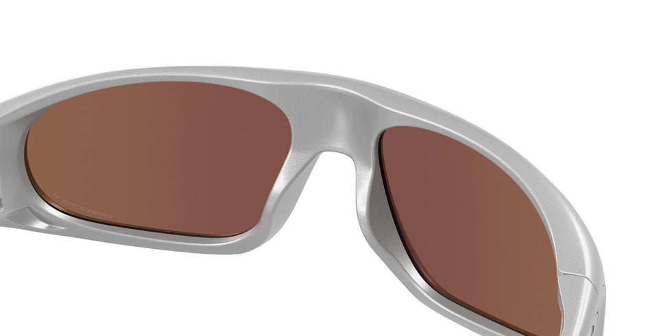 Oakley® OO9528 NEOFORMA OO9528 952807 60 Sunglasses - X-silver / Prizm Deep Water Polarized Mirrored 952807