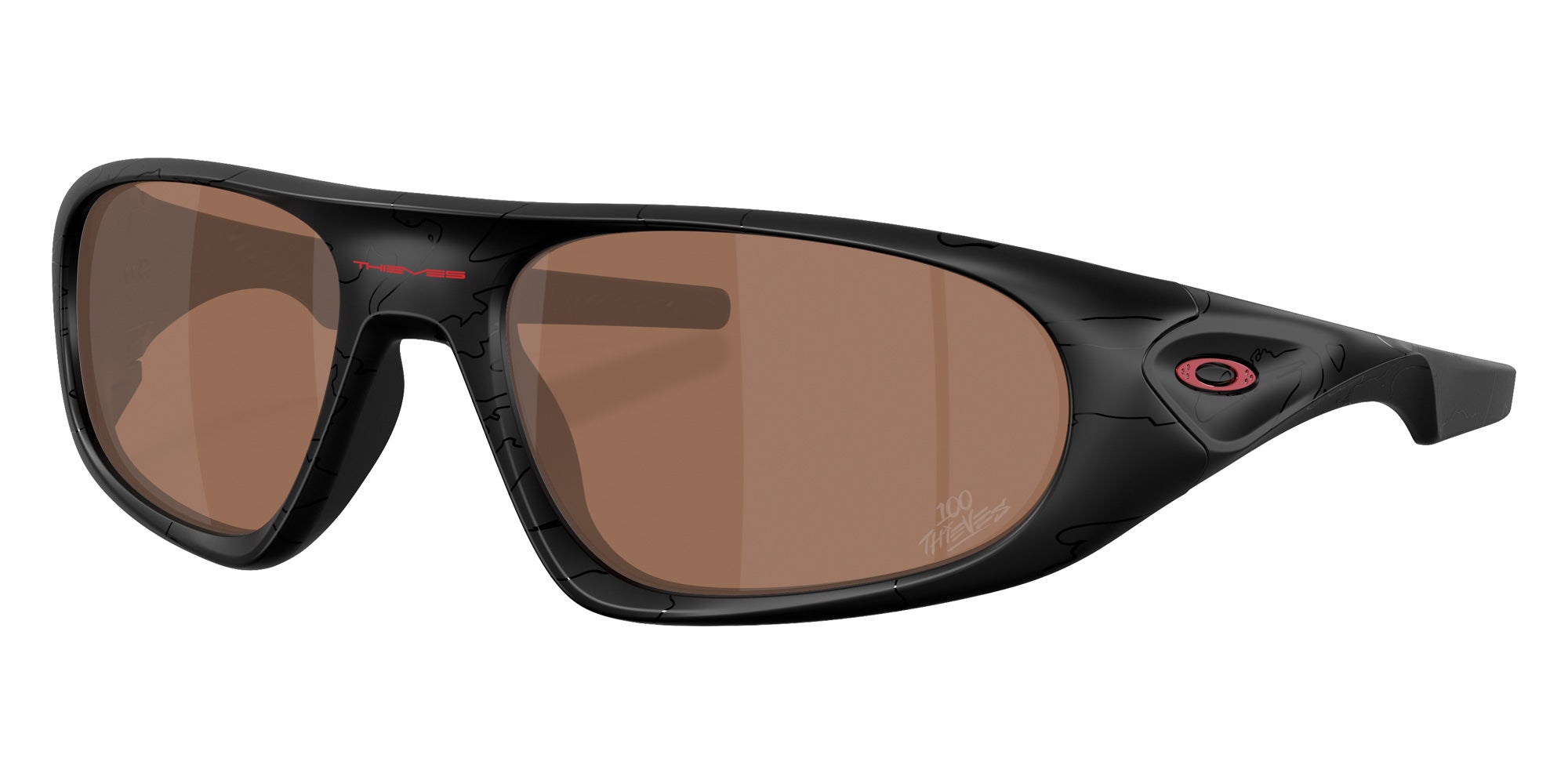 Oakley® OO9528 NEOFORMA OO9528 952808 60 Sunglasses - 100t Matte Black / Prizm Tungsten Mirrored 952808