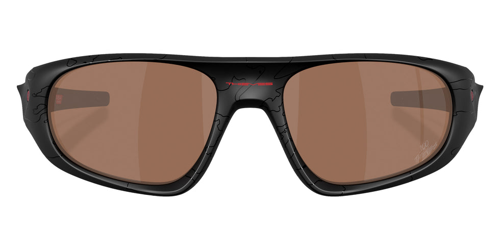 Oakley® OO9528 NEOFORMA OO9528 952808 60 Sunglasses - 100t Matte Black / Prizm Tungsten Mirrored 952808