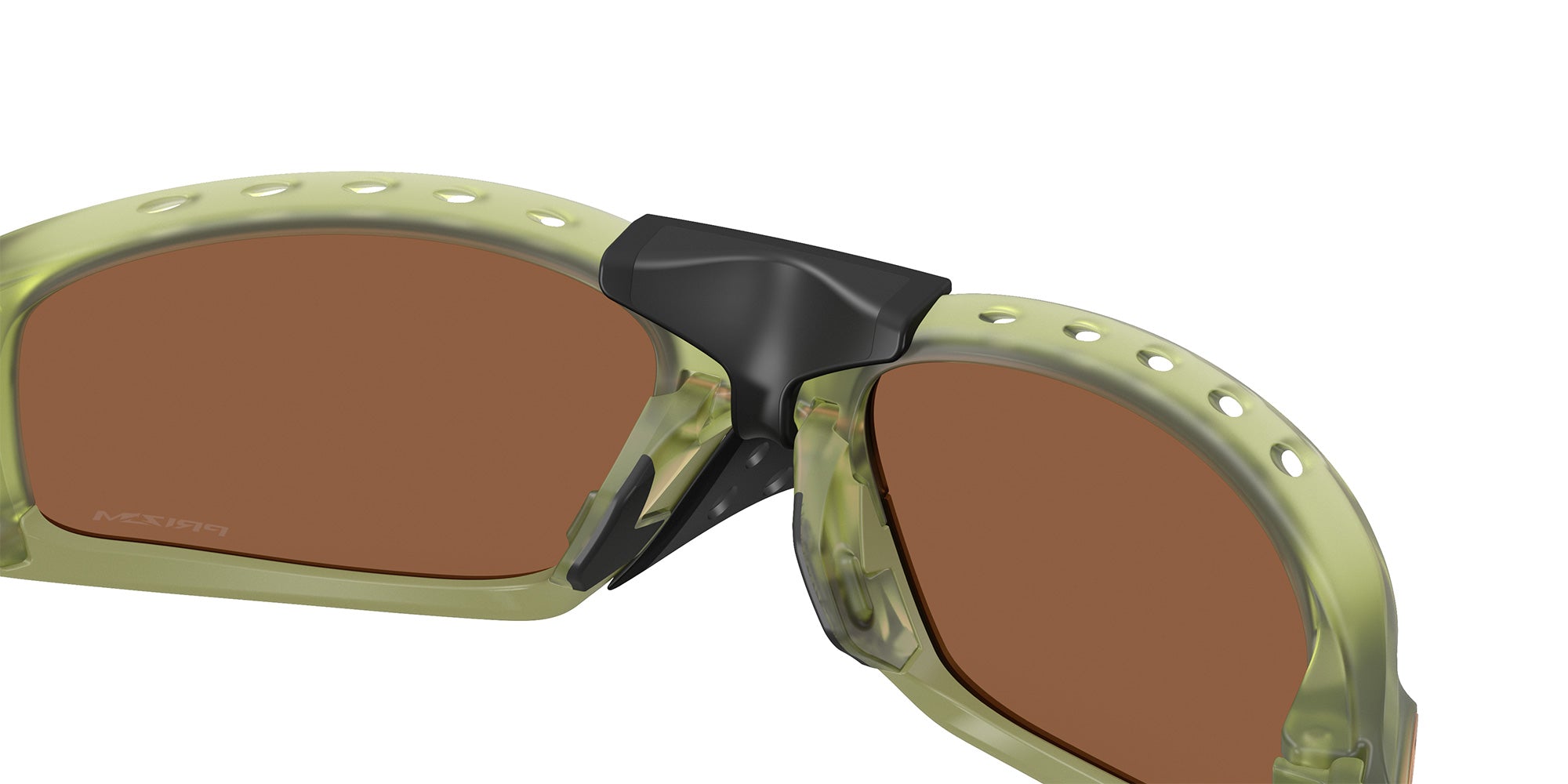 Oakley® OO9529 PLANTARIS SQ OO9529 952904 61 Sunglasses - Transparent Fern / Prizm Tungsten Mirrored 952904