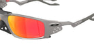 Oakley® OO9529 PLANTARIS SQ OO9529 952905 61 Sunglasses - Titanium / Prizm Ruby Mirrored 952905