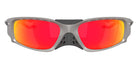 Oakley® OO9529 PLANTARIS SQ OO9529 952905 61 Sunglasses - Titanium / Prizm Ruby Mirrored 952905