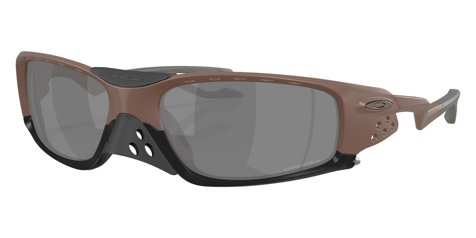 Oakley® OO9529 PLANTARIS SQ OO9529 952906 61 Sunglasses - Mahogany / Prizm Black Mirrored 952906