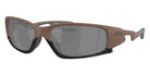 Oakley® OO9529 PLANTARIS SQ OO9529 952906 61 Sunglasses - Mahogany / Prizm Black Mirrored 952906