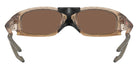 Oakley® OO9529 PLANTARIS SQ OO9529 952907 61 Sunglasses - Matte Sepia / Prizm 24K Polarized Mirrored 952907