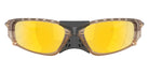 Oakley® OO9529 PLANTARIS SQ OO9529 952907 61 Sunglasses - Matte Sepia / Prizm 24K Polarized Mirrored 952907