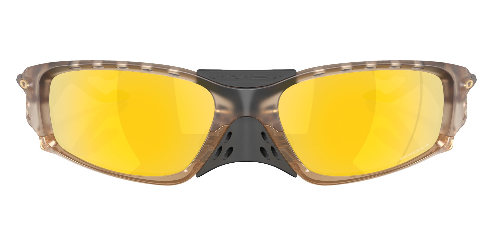 Oakley® OO9529 PLANTARIS SQ OO9529 952907 61 Sunglasses - Matte Sepia / Prizm 24K Polarized Mirrored 952907