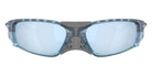Oakley® OO9529 PLANTARIS SQ OO9529 952908 61 Sunglasses - Matte Transparent Stonewash / Prizm Deep Water Polarized Mirrored 952908