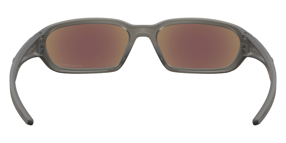 Oakley® OO9530 TERRAFORMA OO9530 953002 58 Sunglasses - Matte Gray Smoke / Prizm Sapphire Mirrored 953002