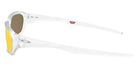 Oakley® OO9530 TERRAFORMA OO9530 953003 58 Sunglasses - Matte Clear / Prizm Ruby Mirrored 953003