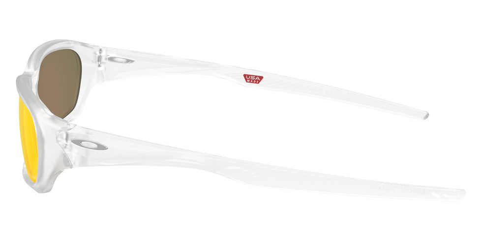 Oakley® OO9530 TERRAFORMA OO9530 953003 58 Sunglasses - Matte Clear / Prizm Ruby Mirrored 953003
