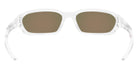 Oakley® OO9530 TERRAFORMA OO9530 953003 58 Sunglasses - Matte Clear / Prizm Ruby Mirrored 953003