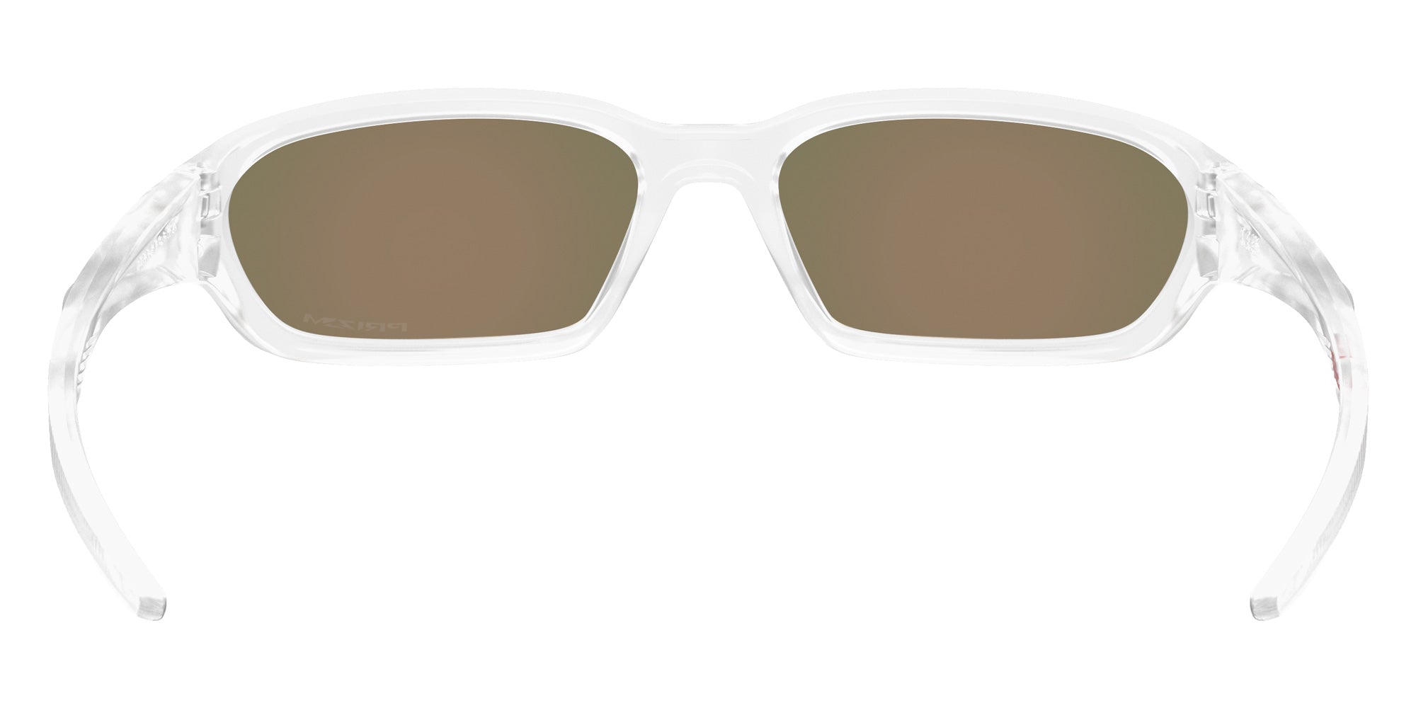 Oakley® OO9530 TERRAFORMA OO9530 953003 58 Sunglasses - Matte Clear / Prizm Ruby Mirrored 953003