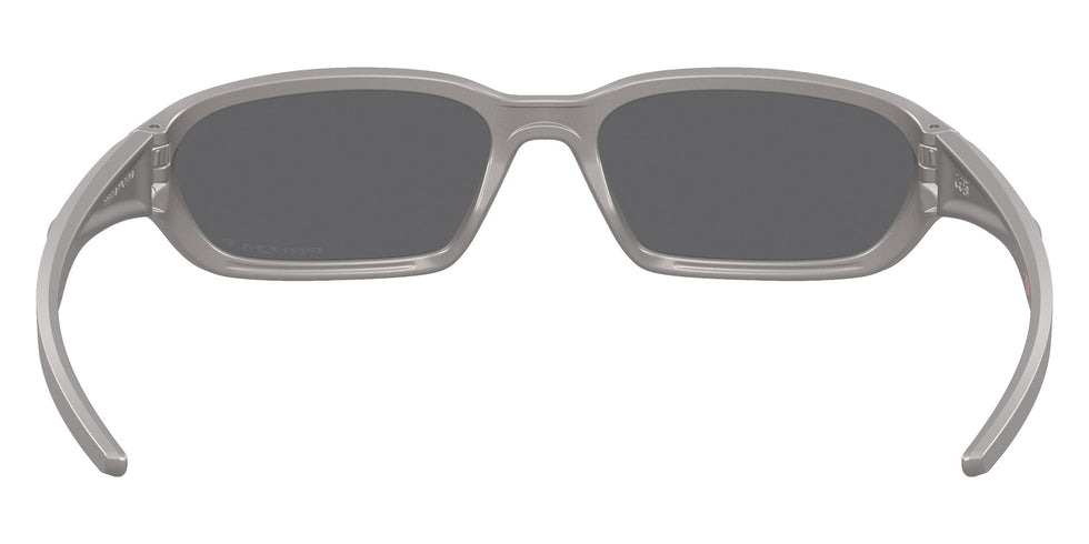 Oakley® OO9530 TERRAFORMA OO9530 953005 58 Sunglasses - Titanium / Prizm Black Polarized Mirrored 953005