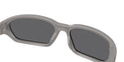 Oakley® OO9530 TERRAFORMA OO9530 953005 58 Sunglasses - Titanium / Prizm Black Polarized Mirrored 953005