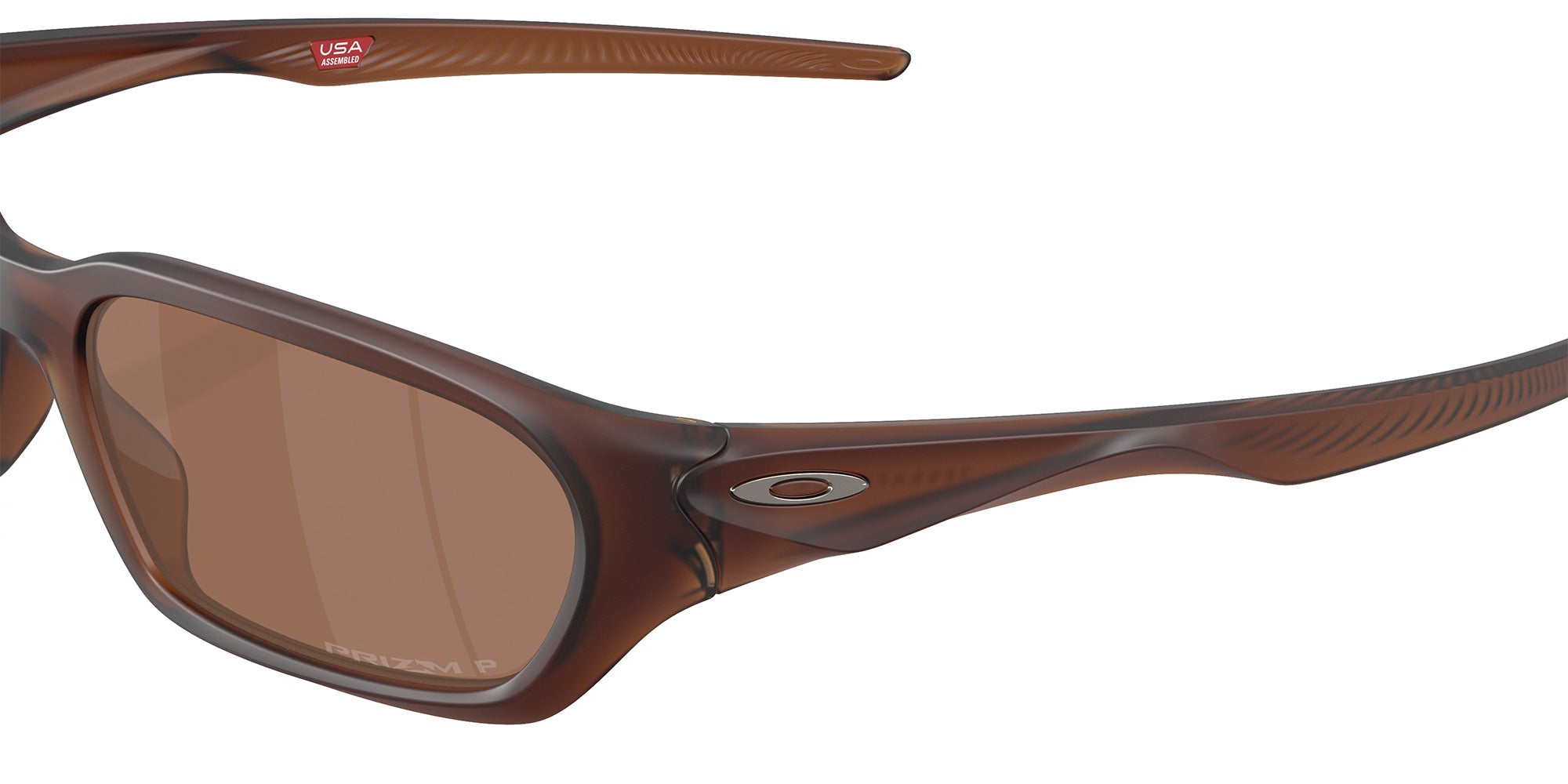 Oakley® OO9530 TERRAFORMA OO9530 953006 58 Sunglasses - Matte Rootbeer / Prizm Tungsten Polarized Mirrored 953006
