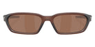 Oakley® OO9530 TERRAFORMA OO9530 953006 58 Sunglasses - Matte Rootbeer / Prizm Tungsten Polarized Mirrored 953006