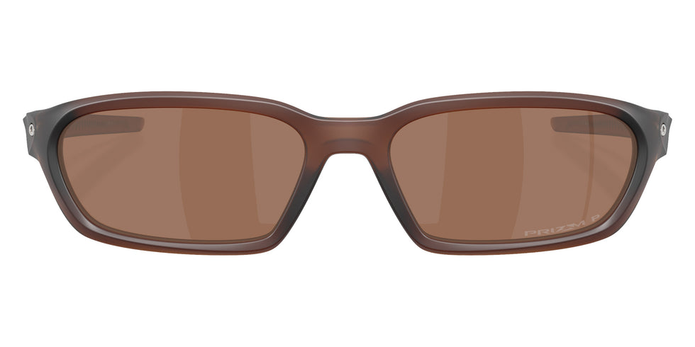 Oakley® OO9530 TERRAFORMA OO9530 953006 58 Sunglasses - Matte Rootbeer / Prizm Tungsten Polarized Mirrored 953006