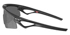 Oakley® OO9531 SPHAERA STRIKE OO9531 953101 37 Sunglasses - Matte Black / Prizm Black Mirrored 953101
