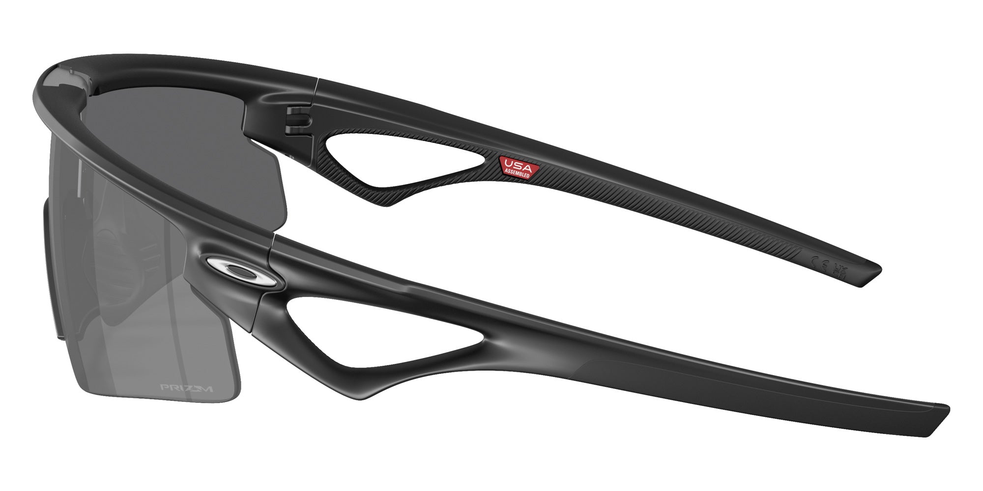 Oakley® OO9531 SPHAERA STRIKE OO9531 953101 37 Sunglasses - Matte Black / Prizm Black Mirrored 953101