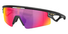Oakley® OO9531 SPHAERA STRIKE OO9531 953102 37 Sunglasses - Matte Black / Prizm Road Mirrored 953102
