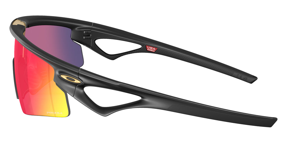 Oakley® OO9531 SPHAERA STRIKE OO9531 953102 37 Sunglasses - Matte Black / Prizm Road Mirrored 953102