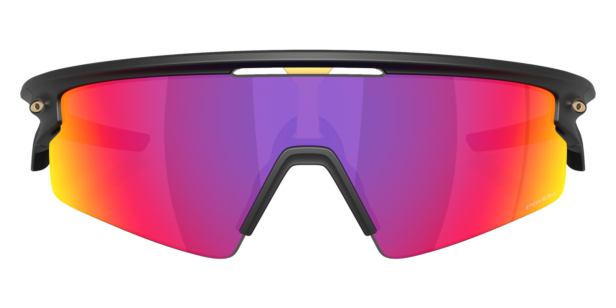 Oakley® OO9531 SPHAERA STRIKE OO9531 953102 37 Sunglasses - Matte Black / Prizm Road Mirrored 953102