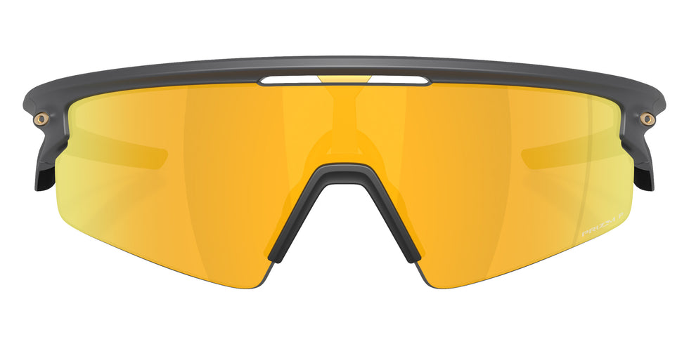 Oakley® OO9531 SPHAERA STRIKE OO9531 953103 37 Sunglasses - Matte Carbon / Prizm 24K Polarized Mirrored 953103