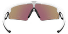 Oakley® OO9531 SPHAERA STRIKE OO9531 953104 37 Sunglasses - Matte White / Prizm Sapphire Mirrored 953104
