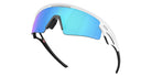 Oakley® OO9531 SPHAERA STRIKE OO9531 953104 37 Sunglasses - Matte White / Prizm Sapphire Mirrored 953104