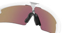 Oakley® OO9531 SPHAERA STRIKE OO9531 953104 37 Sunglasses - Matte White / Prizm Sapphire Mirrored 953104