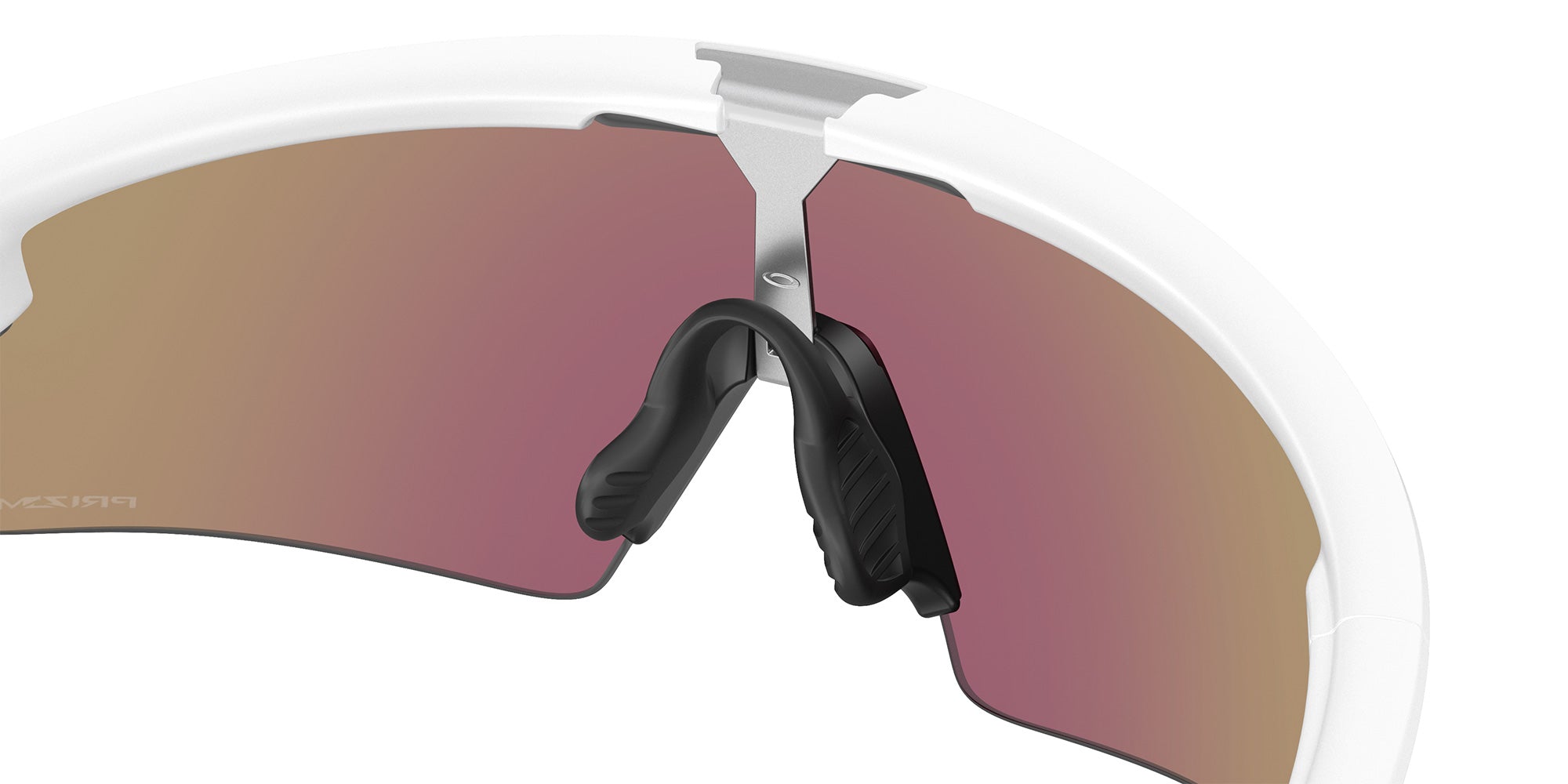 Oakley® OO9531 SPHAERA STRIKE OO9531 953104 37 Sunglasses - Matte White / Prizm Sapphire Mirrored 953104