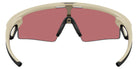 Oakley® OO9531 SPHAERA STRIKE OO9531 953107 37 Sunglasses - Matte Sand / Prizm Dark Golf Mirrored 953107