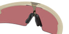 Oakley® OO9531 SPHAERA STRIKE OO9531 953107 37 Sunglasses - Matte Sand / Prizm Dark Golf Mirrored 953107