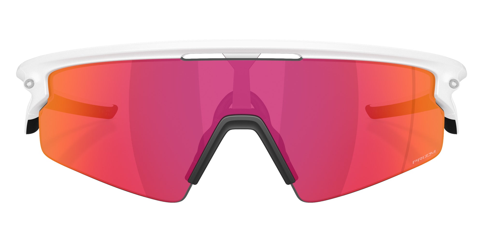 Oakley® OO9531 SPHAERA STRIKE OO9531 953108 37 Sunglasses - Matte White / Prizm Field Mirrored 953108