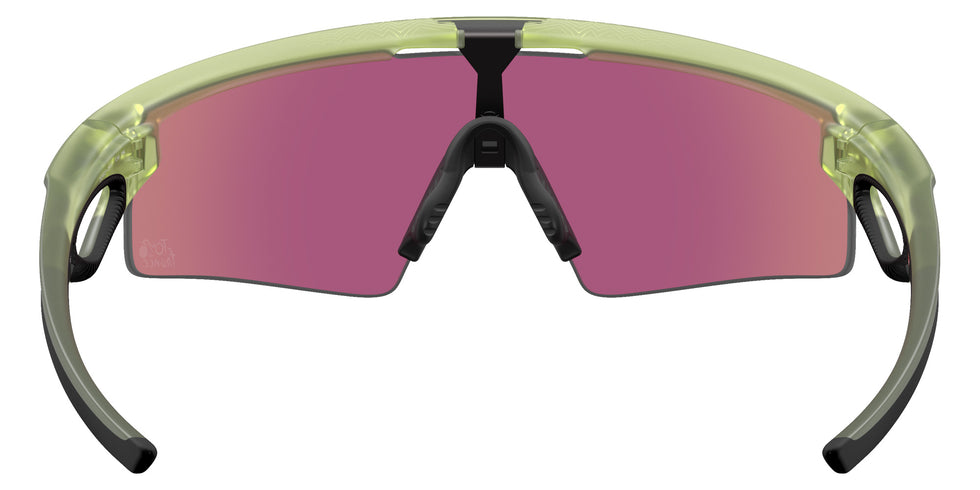Oakley® OO9531 SPHAERA STRIKE OO9531 953109 37 Sunglasses - Matte Fern / Prizm Road Jade Mirrored 953109