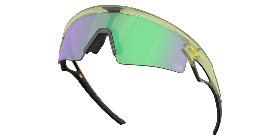 Oakley® OO9531 SPHAERA STRIKE OO9531 953109 37 Sunglasses - Matte Fern / Prizm Road Jade Mirrored 953109