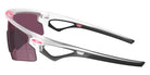 Oakley® OO9531 SPHAERA STRIKE OO9531 953110 37 Sunglasses - Matte Clear / Prizm Road Black Mirrored 953110