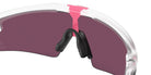 Oakley® OO9531 SPHAERA STRIKE OO9531 953110 37 Sunglasses - Matte Clear / Prizm Road Black Mirrored 953110