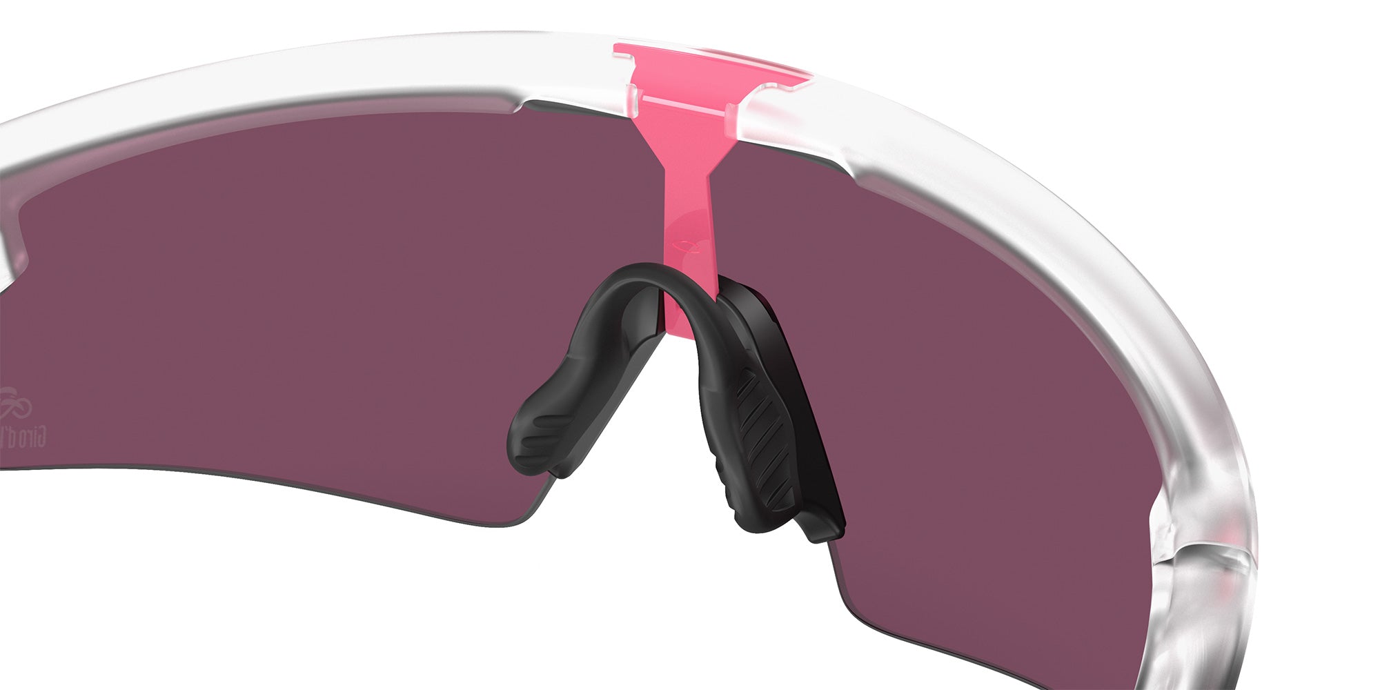 Oakley® OO9531 SPHAERA STRIKE OO9531 953110 37 Sunglasses - Matte Clear / Prizm Road Black Mirrored 953110