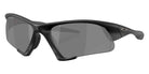 Oakley® OO9532 SUTURE JACKET OO9532 953201 64 Sunglasses - Matte Black / Prizm Black Mirrored 953201