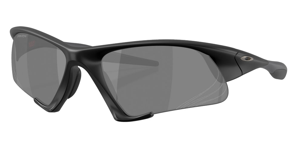 Oakley® OO9532 SUTURE JACKET OO9532 953201 64 Sunglasses - Matte Black / Prizm Black Mirrored 953201