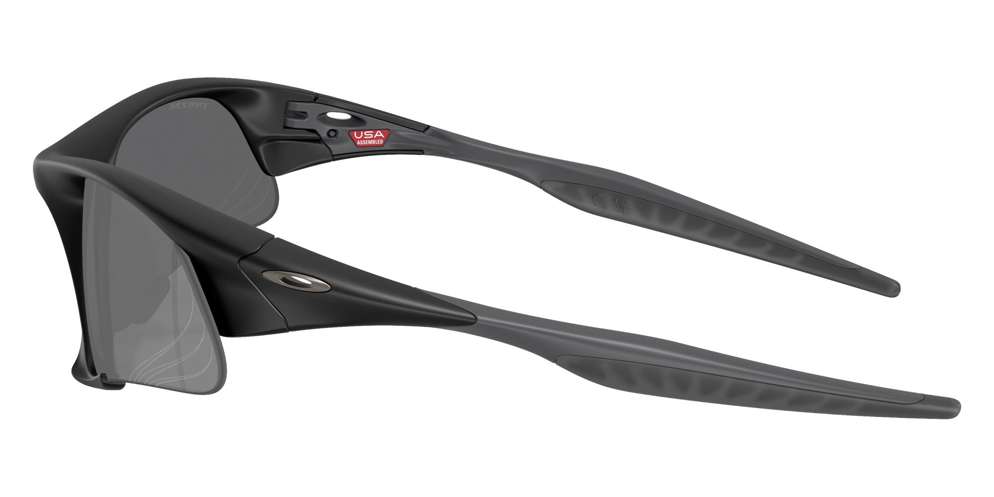 Oakley® OO9532 SUTURE JACKET OO9532 953201 64 Sunglasses - Matte Black / Prizm Black Mirrored 953201