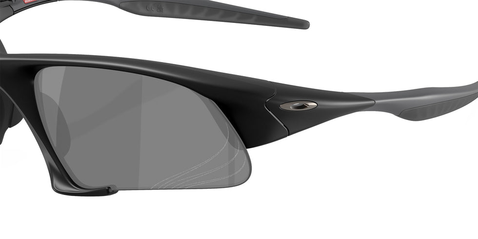 Oakley® OO9532 SUTURE JACKET OO9532 953201 64 Sunglasses - Matte Black / Prizm Black Mirrored 953201