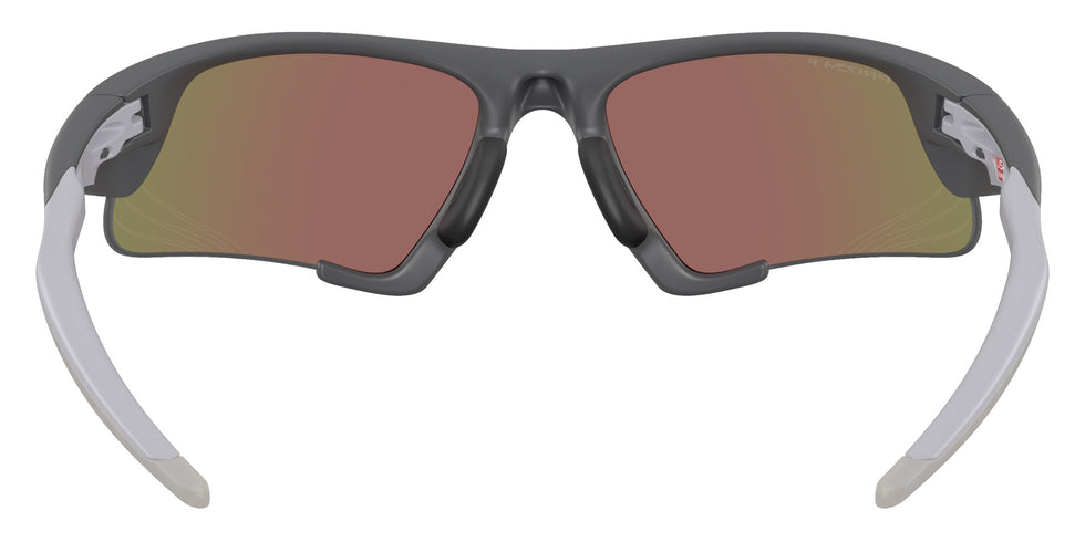 Oakley® OO9532 SUTURE JACKET OO9532 953202 64 Sunglasses - Matte Carbon / Prizm Sapphire Polarized Mirrored 953202