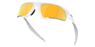 Oakley® OO9532 SUTURE JACKET OO9532 953203 64 Sunglasses - Matte White / Prizm 24K Polarized Mirrored 953203
