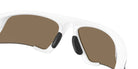 Oakley® OO9532 SUTURE JACKET OO9532 953203 64 Sunglasses - Matte White / Prizm 24K Polarized Mirrored 953203