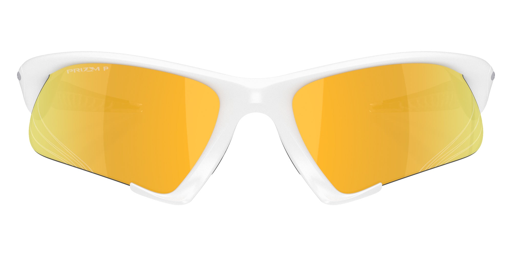 Oakley® OO9532 SUTURE JACKET OO9532 953203 64 Sunglasses - Matte White / Prizm 24K Polarized Mirrored 953203