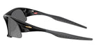 Oakley® OO9532 SUTURE JACKET OO9532 953204 64 Sunglasses - Polished Black / Prizm Black Polarized Mirrored 953204