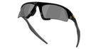 Oakley® OO9532 SUTURE JACKET OO9532 953204 64 Sunglasses - Polished Black / Prizm Black Polarized Mirrored 953204